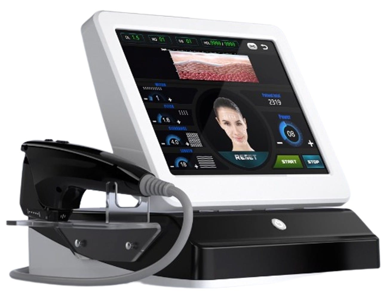 HIFU natuurlijke facelift